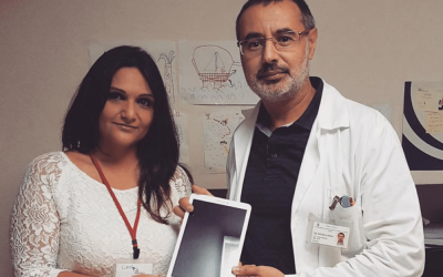 Tablet all’Ospedale Ferrarotto di Catania
